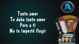 Hay Que Ser Fuerte  Los Chiches Vallenatos  Letra  Andres Pino Music [upl. by Foushee]