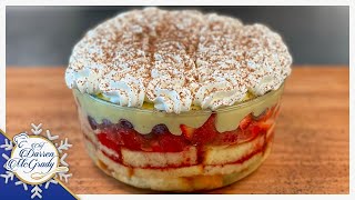 TRADITIONAL ENGLISH TRIFLE  THE PERFECT CHRISTMAS DESSERT [upl. by Ivets37]