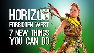 7 New Things You Can Do in Horizon Forbidden West [upl. by Shult]