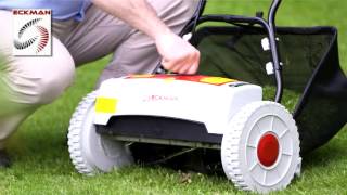 Eckman 24Volt Rechargeable Lawn Mower [upl. by Scholz]