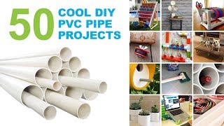 50 Cool DIY Projects and Ideas Using PVC Pipes [upl. by Ul]