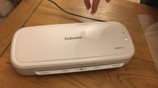 L125 Fellowes A4 Laminator  How to Use amp Features [upl. by Tigram]