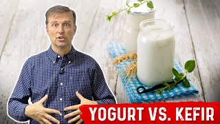 Yogurt vs Kefir An Interesting Difference – Dr Berg [upl. by Ayikan412]