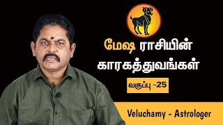 மேஷ ராசியின் காரகத்துவங்கள்  Mesha Rasi Karagathuvam  Astrology Class In Tamil  EP25 [upl. by Aicenat]