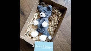 Gattino uncinetto amigurumi tutorial kitten crochet DIY [upl. by Mikeb940]