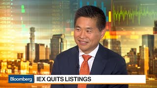 IEX CEO Says Listings Business Was More Challenging Than Expected [upl. by Ettevad]