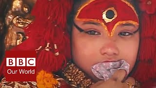 Living Child Goddess in Nepal  BBC Our World  SAHAR ZAND [upl. by Anwahsad278]