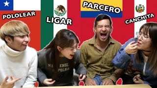 DIFERENCIAS DE PALABRAS entre PAISES LATINOS  Enseño acento Paisa [upl. by Neyud234]