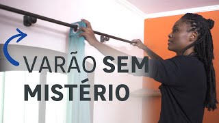 Como instalar varão de cortina MUITO SIMPLES  Leroy Merlin [upl. by Ahsienek]