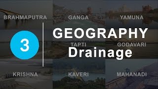 Drainage  Chapter 3 Geography NCERT class 9 [upl. by Noisla]