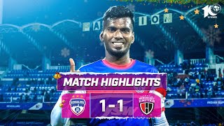 Match Highlights  Bengaluru FC 11 NorthEast United FC  MW 11  ISL 202324 [upl. by Inhoj618]