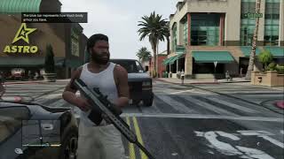 Grand Theft Auto V  Hotel Assassination Assassinate The Target Shoot Through SUV w Sniper Rifle [upl. by Nilats48]