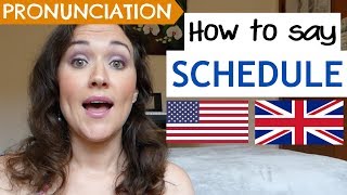 How to Pronounce SCHEDULE US UK amp Australian pronunciation [upl. by Thatcher156]