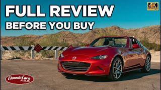 2022 Mazda Miata MX 5 RF Grand Touring Review [upl. by Fernyak90]