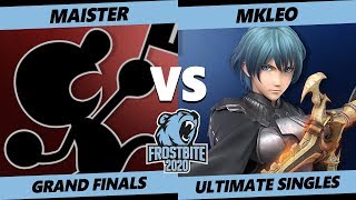 Frostbite 2020 GRAND FINALS  Maister Game amp Watch Pichu Vs MkLeo Joker Byleth SSBU Ultimate [upl. by Freud]