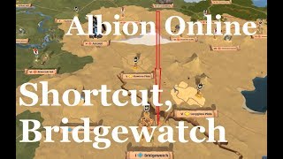 Albion Online  Caerleon to Bridgewatch fast almost safely [upl. by Singleton67]