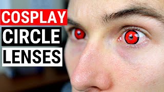 Cosplay Contacts and Circle Lenses For Beginners  3 Tips on Circle Lenses for Cosplay [upl. by O'Kelly]