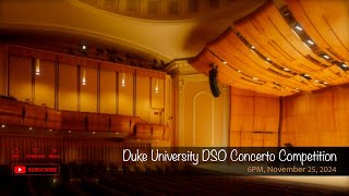 Duke University DSO Concerto Competition [upl. by Salomi]