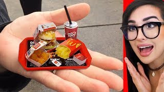 Real MINIATURE Food and Tiny Cooking You Can Eat [upl. by Hannah]