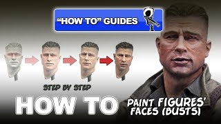 PAINTING FIGURES FACES  STEP BY STEP  BUSTS [upl. by Lisbeth166]