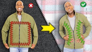 How Easily To Tailor A Jacket  DIY Tailoring [upl. by Aihsekat]