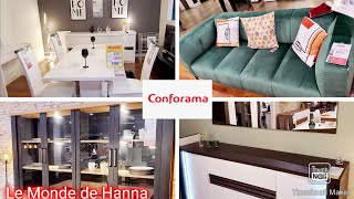 CONFORAMA 2301 SOLDES MOBILIER SALON [upl. by Ceciley155]