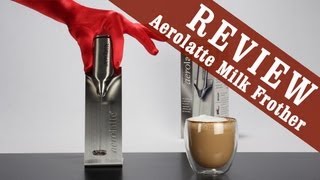 Aerolatte Milk Frother  Exclusive Review [upl. by Ailak]