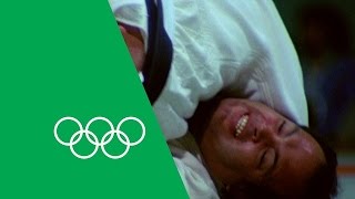 The Incredible Gold of Judo Legend Yasuhiro Wamashita  Olympic Rewind [upl. by Oirad]