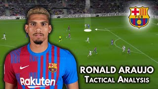 How GOOD is Ronald Araujo ● Tactical Analysis  Skills HD [upl. by Nivej940]