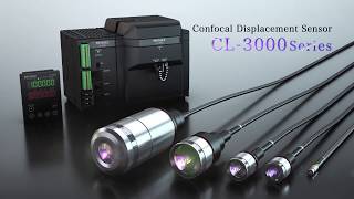 Confocal Displacement Sensor  KEYENCE CL3000 Series [upl. by Calysta420]