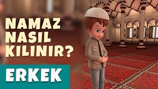 Nasıl Namaz Kılınır Erkek 3D Animasyon [upl. by Morrie]