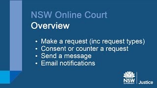 NSW Online Court Overview [upl. by Eugene654]