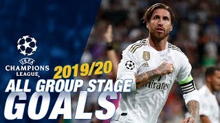 Champions League 201920  ALL GROUP STAGE GOALS  Real Madrid [upl. by Notreve]