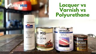 Polyurethane vs Varnish vs Lacquer [upl. by Asserat]