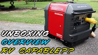 Honda EU3000is Generator UnboxingOverview Explained and RV Capable [upl. by Karin]