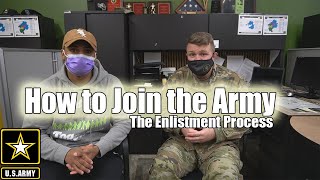 How To Join The Army  The Enlistment Process Recruiter ASVAB MEPS DEPS [upl. by Ethan]