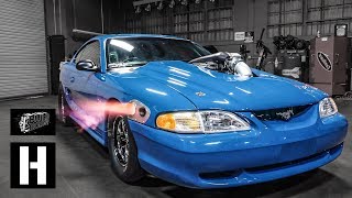 1500 horsepower 7 Second Turbo Drag Mustang With LSX power [upl. by Alleb]