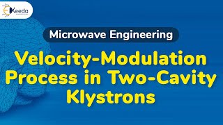 Velocity Modulation Process in Two Cavity Klystrons  Microwave Linear Beam Tubes O Type [upl. by Rissa]