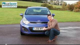 Kia Rio hatchback review  Carbuyer [upl. by Eenaj]