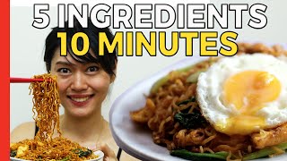 EASY Maggi Mee Goreng Mamak Recipe  Malaysia Fried Instant Noodle [upl. by Rehpitsirhc]