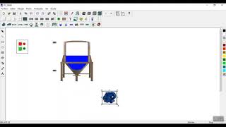 PC SIMU Llenado de un tanque [upl. by Izzy]