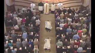 Ordination Mass  Litany of the Saints [upl. by Ainoval]