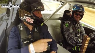 On Board Ken Blocks Hoonicorn Mustang Wild Ride [upl. by Adair111]