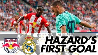 Eden Hazards FIRST Real Madrid goal [upl. by Leia]