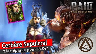 Guide Cerbère Sépulcral  Pro Boss de Clan  RAID Shadow Legends [upl. by Lyram]