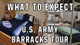 US Army Barracks Tour  What to expect when you get to your duty station [upl. by Nap]