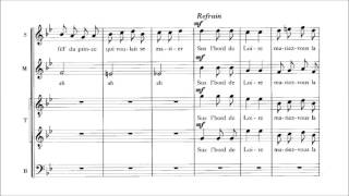 Francis Poulenc  Chansons françaises With score [upl. by Eillek]