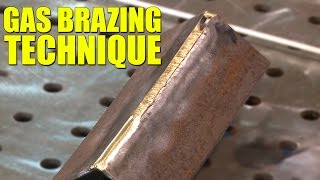 🔥 Gas Brazing Technique [upl. by Gradey]