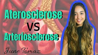 ATEROSCLEROSE VS ARTERIOSCLEROSE [upl. by Albertine]