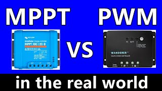 MPPT vs PWM Fast comparison for offgrid solar [upl. by Eilyah]